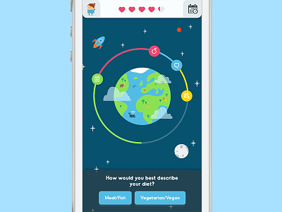 Our Home Update! behaviour campaign climate change earth global warming our home planet product ui ux