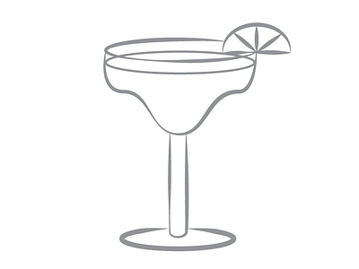 Margarita Sketch cocktail icon illustration margarita modern sketch