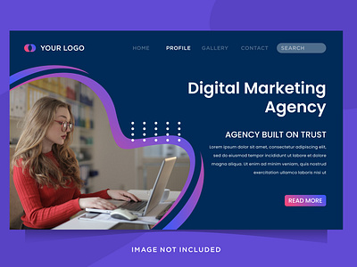 landing page