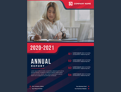 flyer annual report 2020 annual report branding business concept design flyer graphic illustration