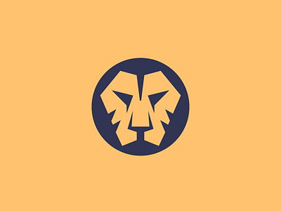 lion logo simple