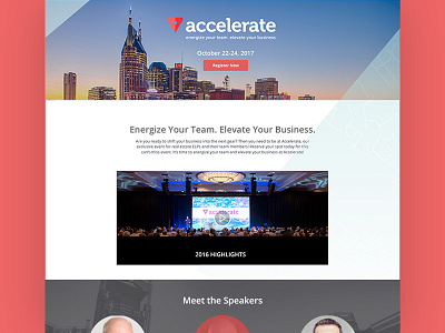 Real Estate Event Landing Page