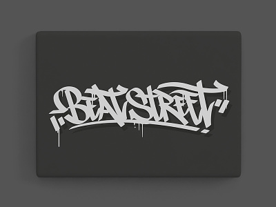 Lettering "Beat Street" art beat beat street calligraphic design designer graffiti jeffartcolor letter lettering minsk vector