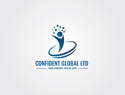 Confident Global Ltd Logo Design art branding design icon illustration illustrator logo minimal vector web