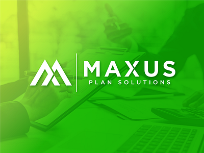 Maxus - Modern Logo Design for a Financial & Accounting Company