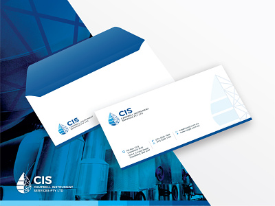 CIS- Envelope Design for a water plant based industrial Co.