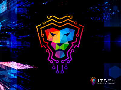 Logo Design for Lions Technology Group.