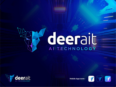 deerait -  Modern Technology/Digital Product's Logo for sale.