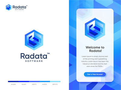 Radata Software - Modern Data Technology Logo.