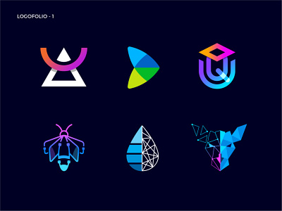 Logofolio - 1 best logos branding colorful crypto logo financial logo flat gradient logo it logo lettermark logo logo design logo designer logotype meaningful logo modern logo monogram logo rgb software logo tech logo technology logo