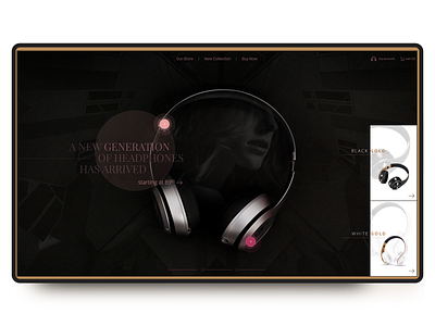 Sound Garden branding design ecommerce landing page design landing page ui ui ux web website