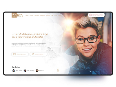 Dental Clinic Website design