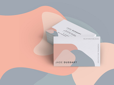 Carte de visite /2 branding business card business card design design logo typography