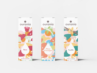 Ourania branding concept design design illustration pack packagingdesign