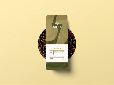 KAFFY - Arabica branding coffee concept design design logo packaging packagingdesign