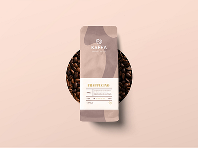 KAFFY - Frappucino branding coffee concept design design logo packaging