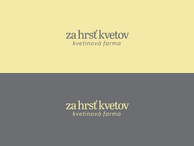 Za hrsť kvetov - Logo