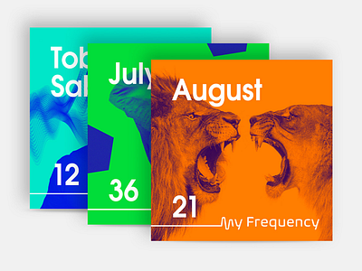 Identity for My Frequency branding cover creative design frequency identity logo music podcast vibrant