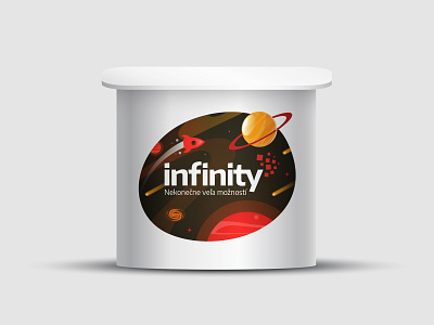 Infinity Reklama - Promo Table brand branding cover design illustration logo print promotional