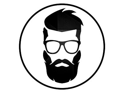 Beard Brothers design icon illustraor illustration logo vector