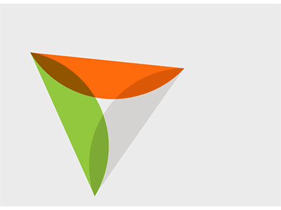 TriPoint gif insurance logo animation triangles