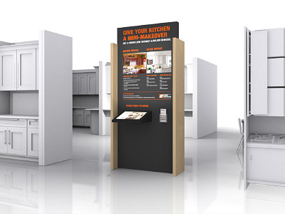HD Cabinet Reface Informational Kiosk
