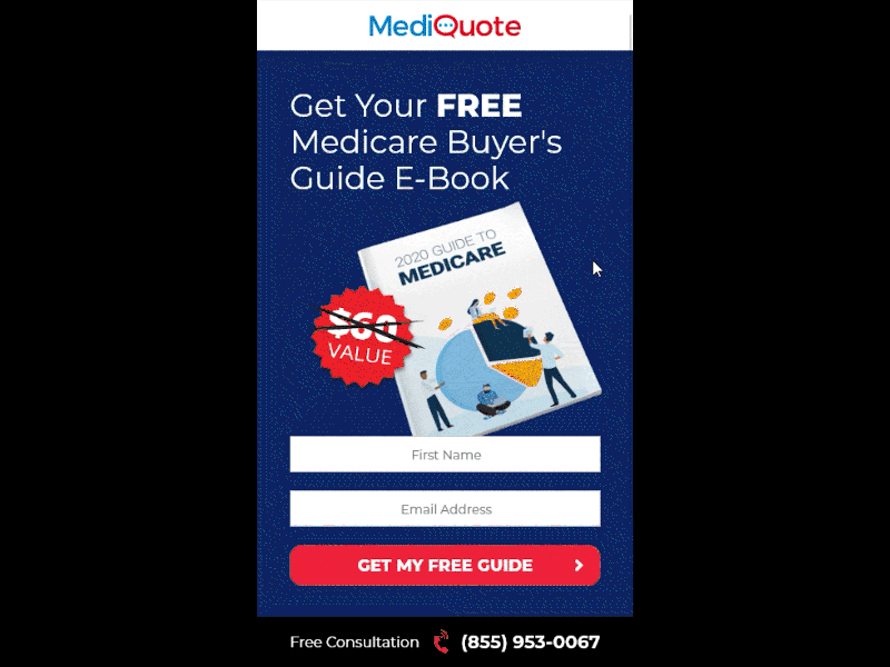 MediQuote Mobile Landing Page