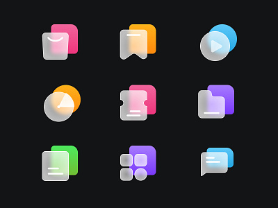 Glass Icon Exploration