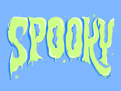 Spooky branding editorial graphic design halloween illustration letter dawing lettering spooky