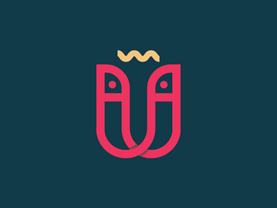 U logo concept ! logo u brand branding monogram