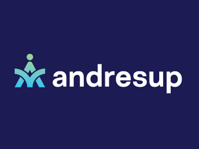 AndreSup logo design logo brand health a letter body
