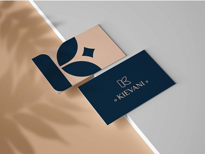 Kievni card design luxary elegant k card abstract