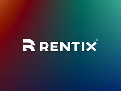 RENTIX logo design logo design brand branding mark