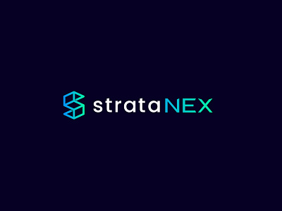 strataNEX Logo design logo concept brand minimal