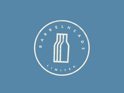 Barrelheads branding identity logo wine