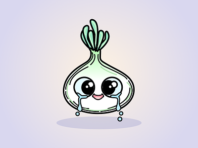 Baby Onion Illustration