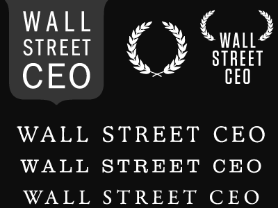 Logo doodles bull concepts logo type treatments wall street