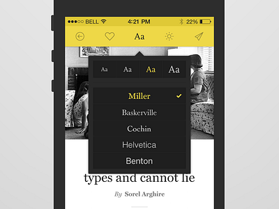 Type settings article fonts mobile reader type