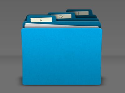 Folders icon illustration