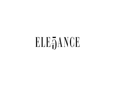 Elegance fifth anniversary albania anniversary apparel blerus concept dribbble elegance event fancy fashion five logo logodesign logotype magazine party trendy vip years