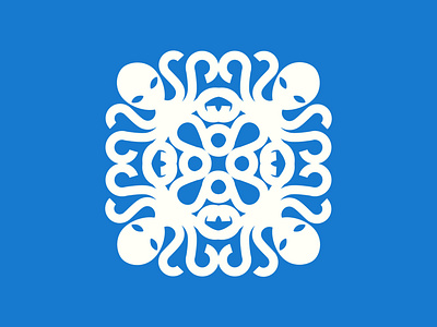 octopus pattern blerus branding character characterdesign dribbble greek harmony illustrator island logo logodesign octopus pattern pattern art summer