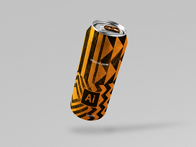 Creative drink adobe illustrator creative design visual design