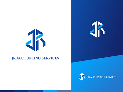 JR Accounting Services Branding branding logo monogram startup