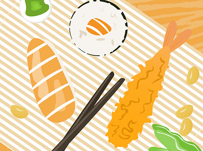 japanese foods food food illustration