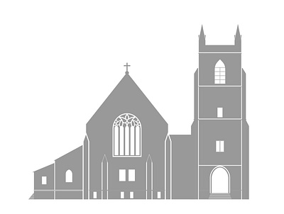 Cathedral Saint Gregory The Illuminator in Montreal armenia cathedral dribbble graphicdesign illustration masis saint gregory the illuminator sketch vector yerevan հայաստան