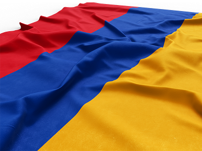 Armenian flag armenian dribbble flag illustration հայաստան