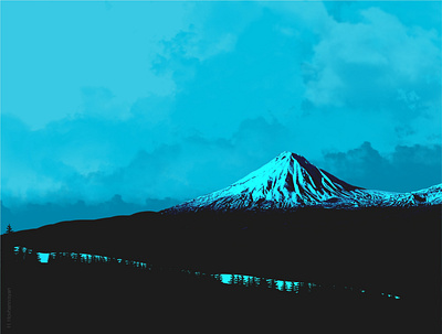 Sis 3925 m. | Ararat mointain | Սիս ararat armenia art landscape mountain sis vector vectorart հայաստան