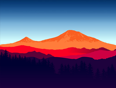 And I… Ararat will squeeze my breast #araratmountain #RR& ararat armenia design dribbble graphicdesign illustration masis հայաստան