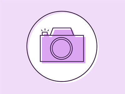 Camera Icon camera icon illustration illustrator photography school subject