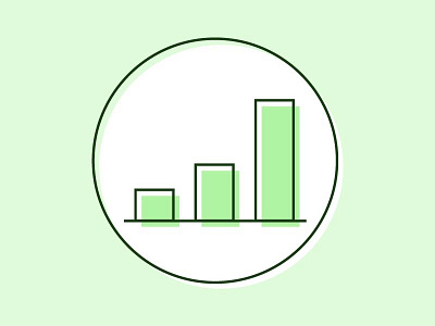 Graph/Economics Icon economics graph icon illustration illustrator school subject statistics